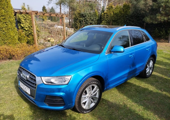 Audi Q3 cena 79000 przebieg: 155000, rok produkcji 2016 z Rybnik małe 56